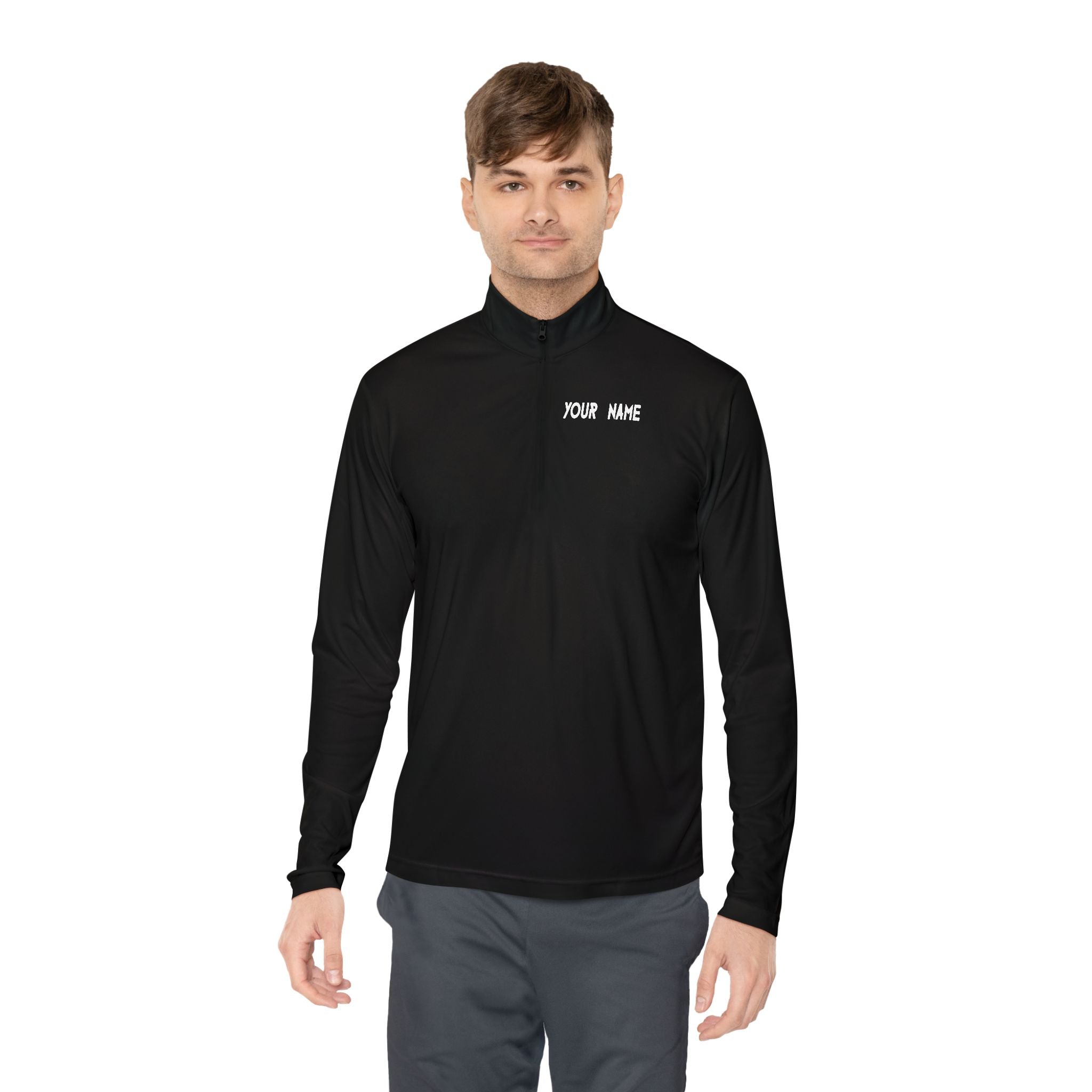 "VJ Ricco"🎤 Custom Unisex Quarter-Zip Pullover – Personalized “IN THE MIX” Style